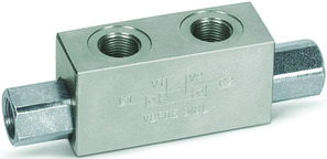 Doppelt entsperrbares Rückschlagventil VBPDE-12