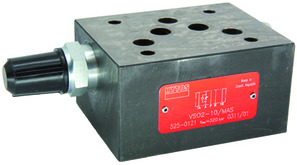 [VS02-10/MBS] Unidirectional flow control valve VS02-10/MBS