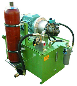 [61...] Industrial power pack with mounted accumulator system Zur Anfrage/Bestellung wenden Sie sich bitte direkt an unseren Vertrieb
